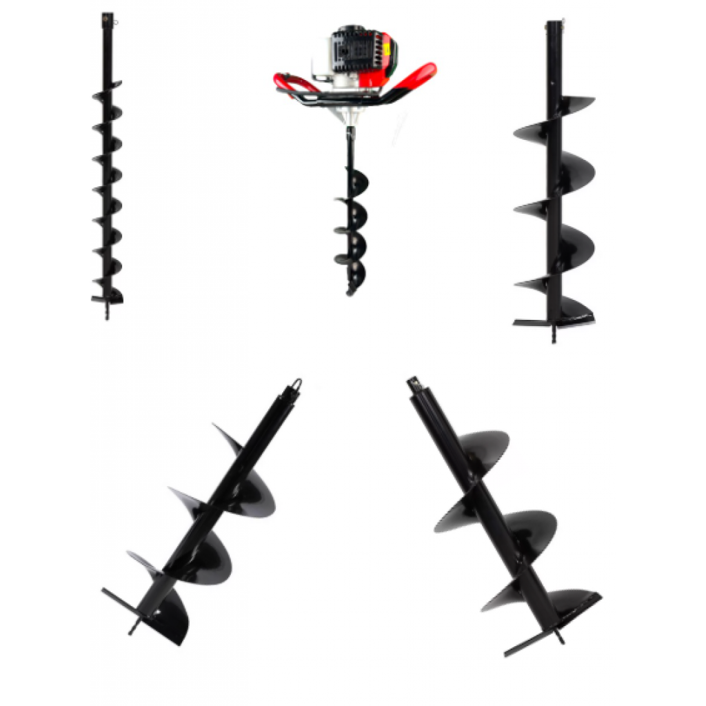 ForZaSG Motoburghiu foreza pamant, German Meister 8CP, cu burghiu de 100